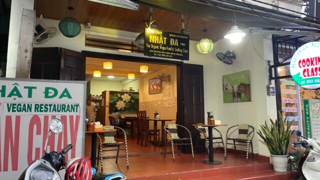 Quan Chay Nhat Da,vegan cooking class