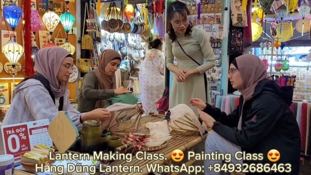 Hằng Dũng Lantern Making Class & Painting Class