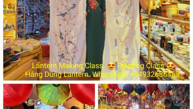 Hằng Dũng Lantern Making Class & Painting Class