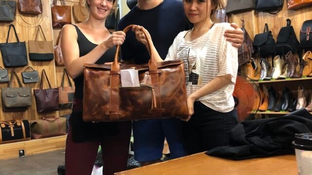 La belle My My leather