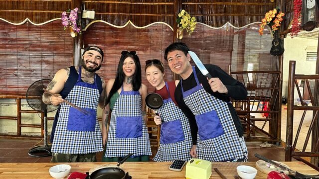 Hoi an eco tour and Papa’s cooking class