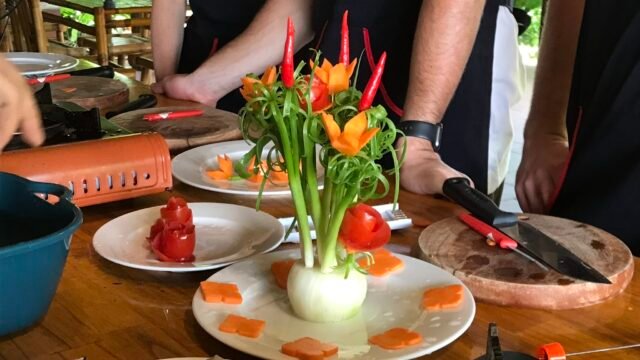 Cooking class & Basket boat, Fishing