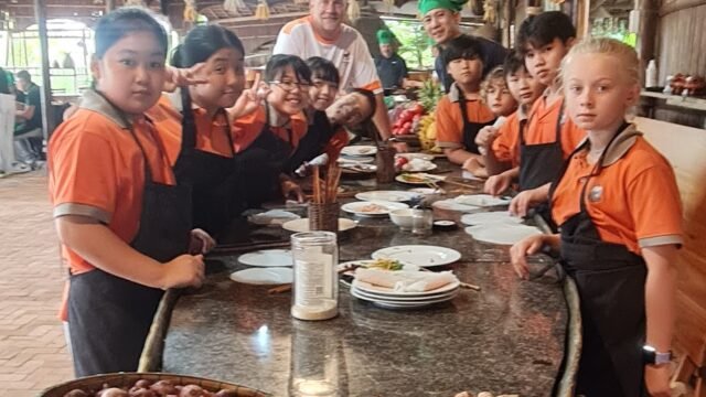 Tra que Organic Cooking class