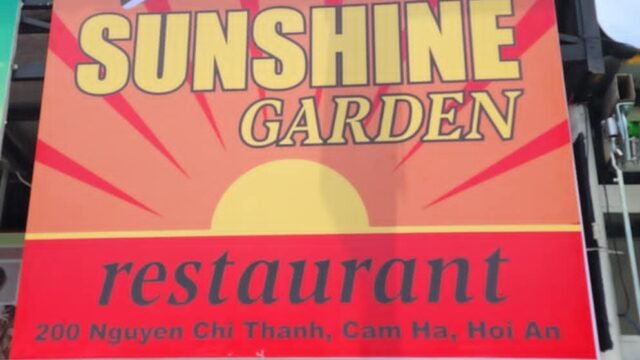Sunshine Garden Restaurant, Hội An