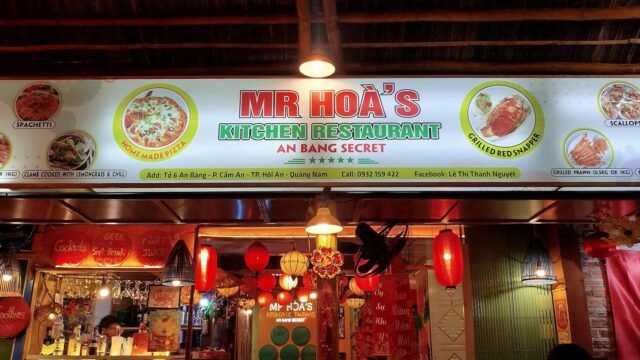 Mr Hoà’s Kitchen restaurant