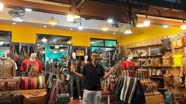 AODA 89 Phan Châu Trinh LEATHER JACKET HOI AN