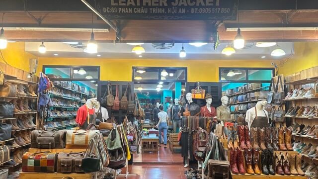 AODA 89 Phan Châu Trinh LEATHER JACKET HOI AN