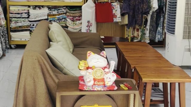 My AnSoul fabric and tailoring shop in Hoi An