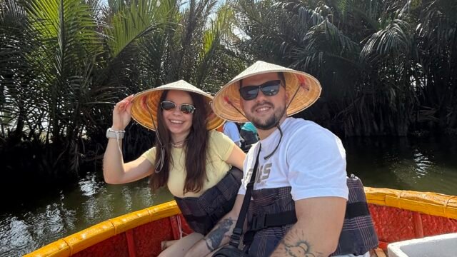 Coconut Basket Boat Tour with Cuong