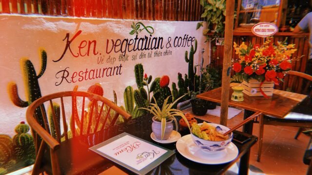 Ken Vegetarian and Coffee