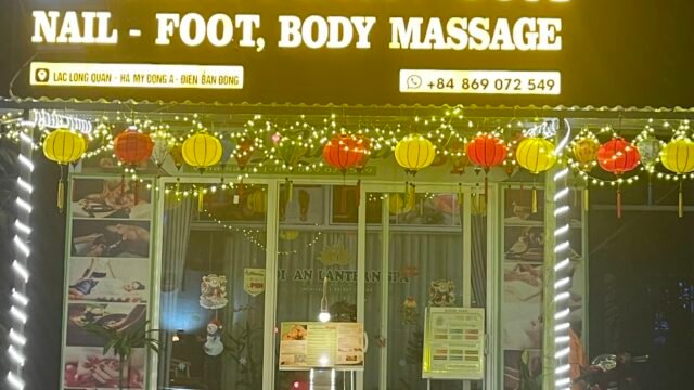 Hội an Lantern spa nail 호이안 랜턴 스파 네일