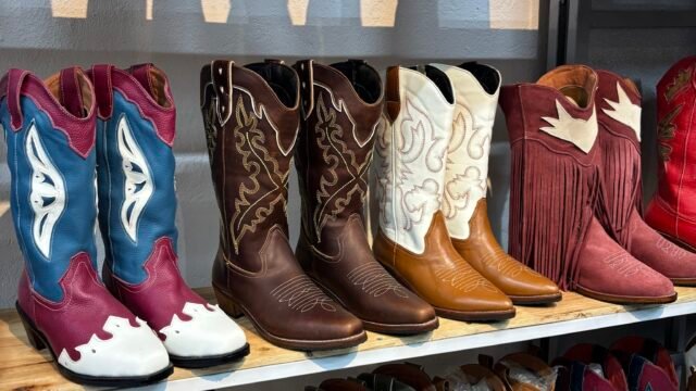 Fashion leather shop