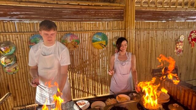 Spring Onion Cooking Class and Restaurant