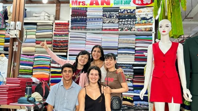“Ms. An” No. 90 Tailor Inside Hoi An Cloth Market