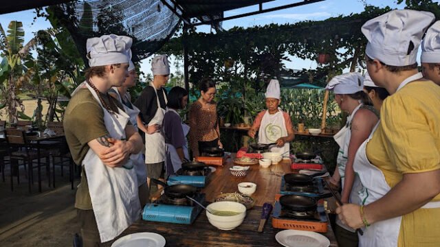 Thanh Dong organic garden restaurant