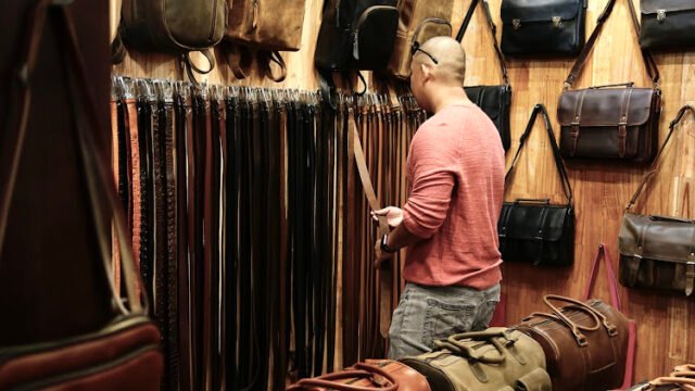 La belle My My leather