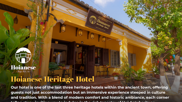 Hoianese Tranquil Heritage Hotel - Cultural Experiential Hotel