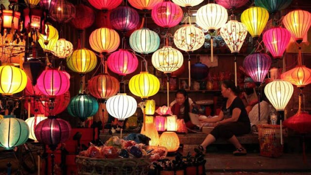 Xưởng sản xuất lồng đèn Hội An_ lồng đèn Thanh Trúc