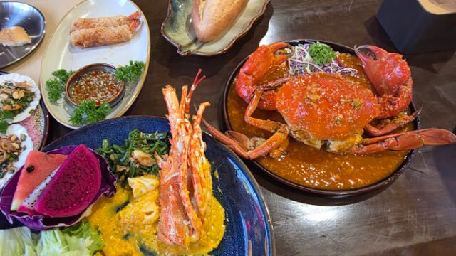 CUA VANG seafood 꾸아방 海鮮餐廳