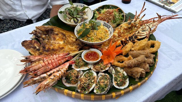 Nam Gia Seafood Restaurant An Bang beach