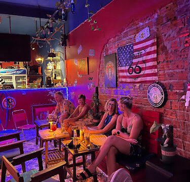 Route 66 reggae bar