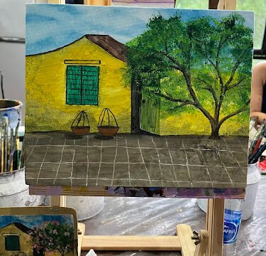 PHAP Studio: Gallery - Art classes - Painting workshop Hoi An