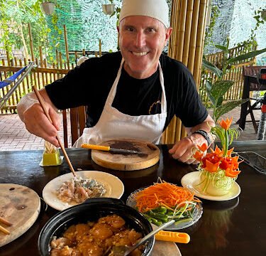 Spring Onion Cooking Class and Restaurant