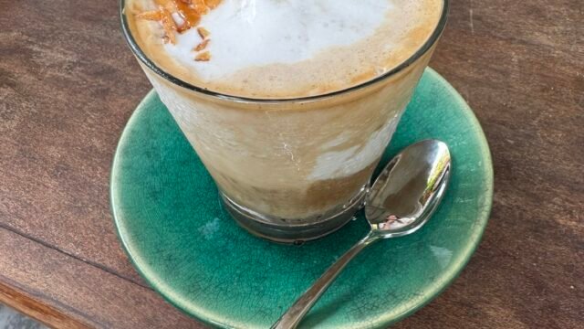 Coconut Coffee at Silent Cafe