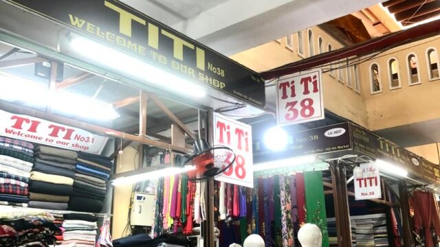 Hoi An Cloth Shop In Market