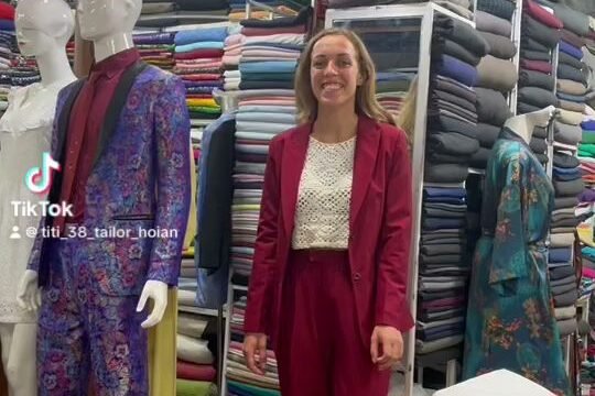 Hoi An Cloth Shop In Market