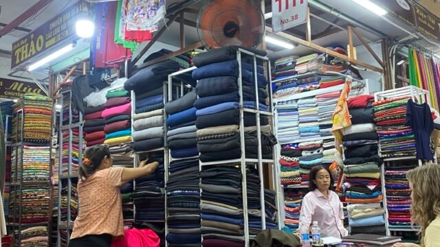 Hoi An Cloth Shop In Market