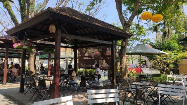 Cafe khách sạn hội an
