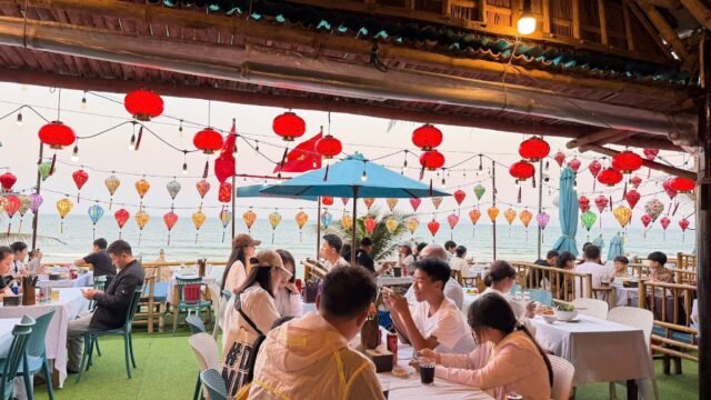 Nam Gia Seafood Restaurant An Bang beach